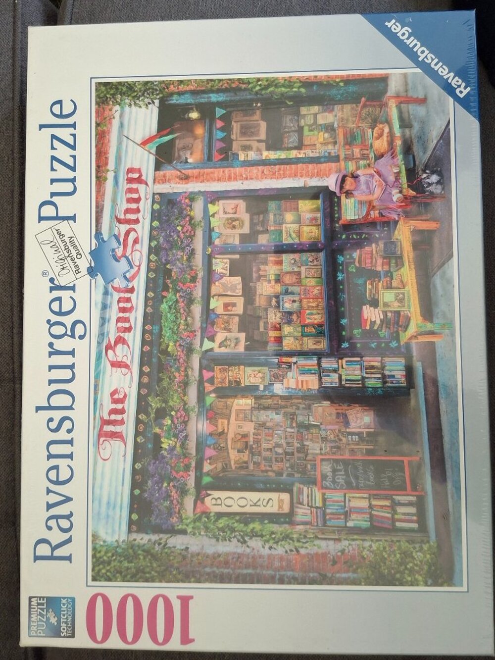 NIB Ravensburger jigsaw puzzle "The Book Shop"